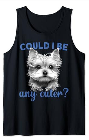 Yorkshire Terrier Teacup Dogs Collar Micro Teacup Yorkie Tank Top