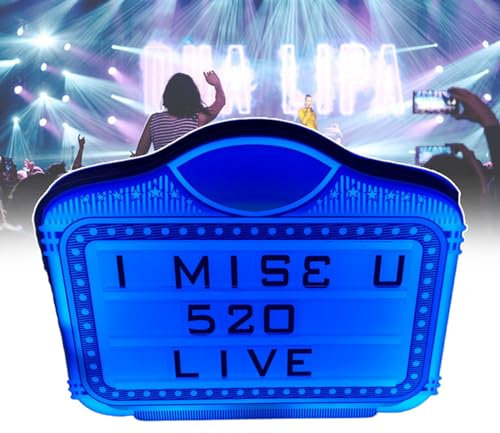 Vip Bottle - Luces de exhibición de letreros de servicio, presentador de botellas de letras LED, combinación gratuita de números y letras, se utiliza para crear ambiente y expresar emociones, fácil de