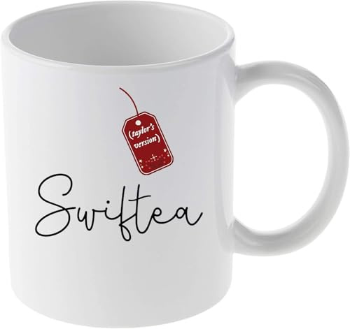 Top Banana Gifts Swiftea - Funny Ceramic Photo Mug Cup Tasse