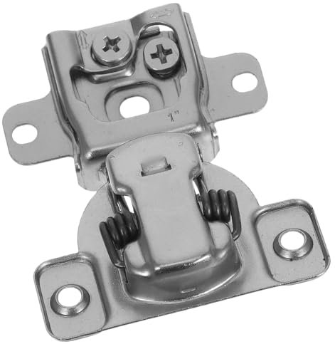 DECOMELODY Charnières de Porte Dissimulées pour Armoires de Cuisine Charnières à Ouverture Intérieure avec Amortisseur Design Élégant et Facile Porte Du Boîtier Électrique
