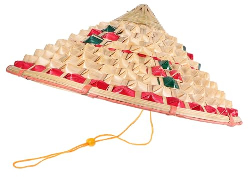 BESTonZON Chapeau Tissé pour Cosplay et Scène Accessoire de Danse Traditionnel Chinois Décor Maison