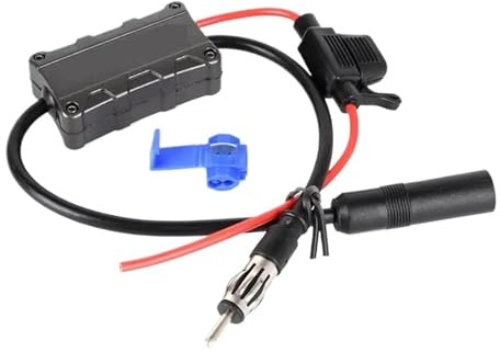 Amplificador De Señal Antena Estéreo Radio FM/AM Universal For Automóvil, Accesorios Refuerzo Fácil Amplia Compatibilidad
