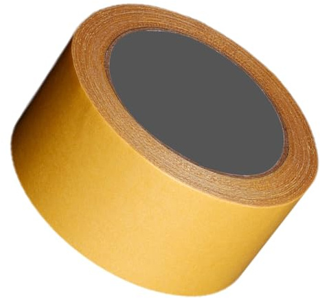 ZJchao Nastro Biadesivo in Tessuto per Decorazioni Nuziali Adesivo di Montaggio Trasparente e Rimovibile per Tappeti Ed Allestimento di Eventi Facile Applicazione, Senza Residui (40mm*10m)