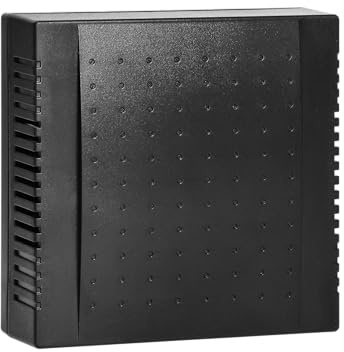 Miratic Timbre Casa Electromecánico 230V AC | Timbre Interior Casa con Sonido Bim-Bam 80 dB | De Superficie para Pared (Negro)