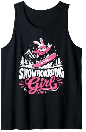 Snowboarder Snowboarding Girl Girls Children Snowboard Tank Top