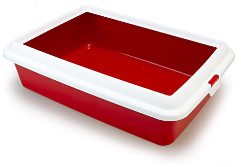 ARQUIVET Toilette per gatti - Hydra - Toilette per gattini o animali domestici - Toilette in plastica per gatti - Formato aperto - 43 x 31 x 12 cm
