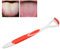 Brosse À Langue, Grattoir À Langue, Élimination De La Mauvaise Haleine, Brosse À Langue, Outil De Nettoyage Pour Soins Bucco-Dentaires, Nettoyeur De Langue Pour Adultes Et Enfants(Rouge)
