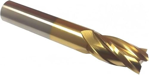 CNC QUALITÄT Schlichtfräser - Schaftfräser Ø 2 bis 16 mm - Fräser HSSCo TiN - für den universellen Einsatz (Ø 8 mm)