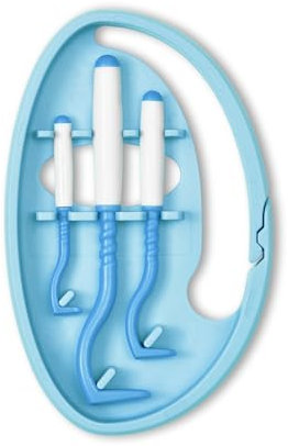 Tick Twister® ClipBox of 3 Tick Removers - Allows you to remove ticks from dogs, cats, horses and humans - Original - Made in France