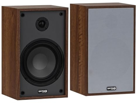 Dayton Audio Classic B65 Bookshelf Speaker Pair (Wood)