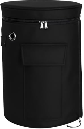 SIRUITON 600D Housse de Protection pour Bouteille de gaz,diamètre 33 x 66 | housse de bouteille de gaz, imperméable, coupe-vent, anti-UV, tissu Oxford propane, pour bouteille de gaz propane de 11 kg,