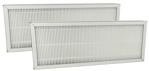 vhbw 2x Luftfilter F7 kompatibel mit Pluggit Avent P310 Lüfter | Badlüfter, Ventilator, Lüftungsgerät - Weiß