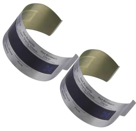 PRETYZOOM Thermomètre De Cuisine Jauge De Température Thermomètre à Lecture Instantanée Pour Bouteille De Vin Mesure Précise Température Des Bouteilles