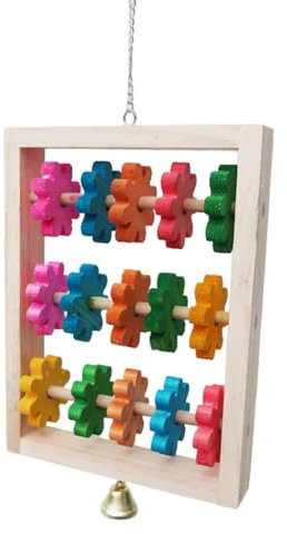 Vogelspielzeug für, Vogelspielzeug Holzblöcke | Langeweile Relief Toy | Dekorative natürliche Vogelklettern Kautblock für -Liebesvögel