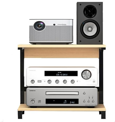 mobile stereo hi fi rack hifi Scaffale Angolare Audio-video A 2 Livelli, Scaffale Per Amplificatore/supporto Per Apparecchiature Stereo Per Ufficio E Soggiorno, Mobiletto AV - Lettori DVD/console Di G