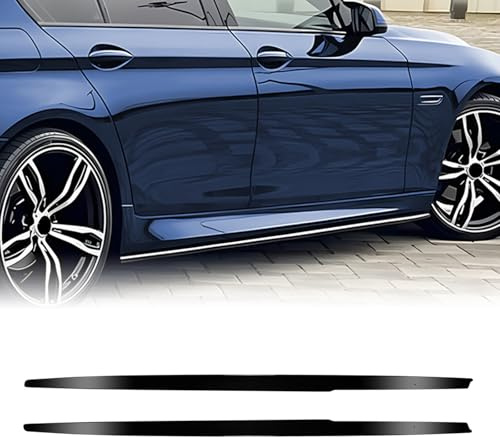 2 Stück Seitenschweller-Erweiterungsleisten für BMW 5er-Serie F10 F11 M Sport 2011–2017