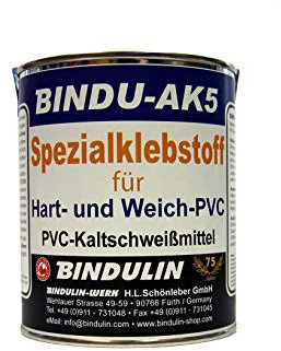 Bindu-AK5 PVC-Kleber PCV Klebstoff Hart PVC & Weich-PVC 670ml