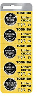 TOSHIBA Toshiba CR2032 Lot de 5 Piles au Lithium ? Usage Unique 3 V