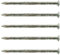 Merriway BH03754 (200g) Galvanised Round Wire Nail, 50mm (2 inch) - Pack of 200g