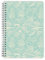 purepaper Notizblock | Notizbuch | Spiralblock | Bullet Journal | Mint Waves, DIN A5, Softcover, 120g, gepunket, dotted, punktkariert, dot grid, 120 Seiten