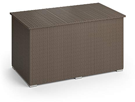 Oskar-Store OK-Living - Scatola per cuscini, marrone, 146 x 80 cm