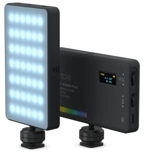 ShiftCam ProLED | RGBWW Panel | Jede Stimmung, überall - für Film, Videografie & kreative Fotografie | RGB und CCT Beleuchtungsmodi | ProGrip Zubehör