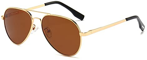 YAMEIZE Fashion Rimless Metal Frame Sunglasses for Boy Girls Toddler UV400 Protection Glasses