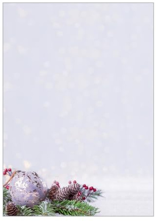 SIGEL DP443 Papier à motif de Noël Charmful Christmas, 90 g/m², A4, 25 feuilles