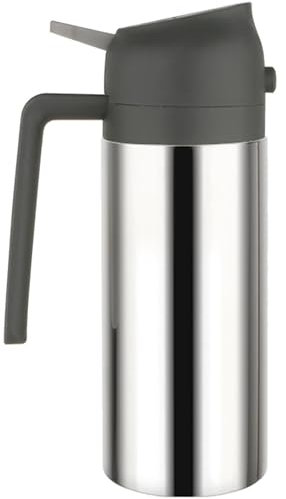 Anulely Oil Sprayer For Cooking - 304 Stainless Steel Oil Spray Bottle Mister | Portable Sleek Design Spraying And Pouring Kitchenware Tools For Baking, Salad Making, Cooking, BBQ