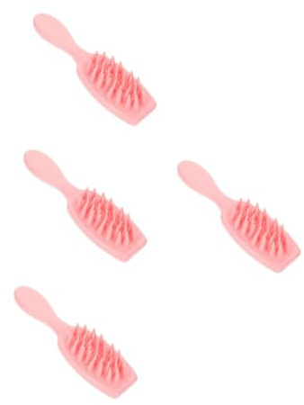 FRCOLOR 4stücke Kopfhautmassagebürste Waschbürste Für Sanfte Für Kopfhaut Und Für Tägliche Anwendung Bei Lockigem Haar