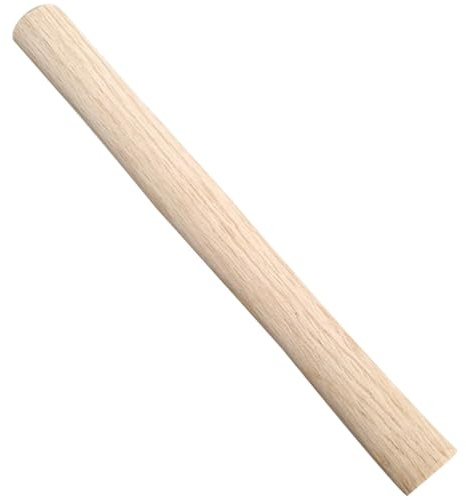 UKCOCO Manches de Marteau en Bois Naturel (35 cm), Manche de Rechange Universel Ergonomique pour Outils de Menuiserie, Hachette et Bricolage, Remplacement Solide et Facile