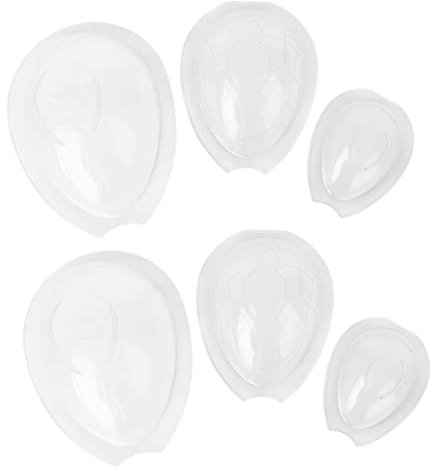 SOLUSTRE 6piezas Molde Para Hornear Molde De Pascua Forma De Herramienta De Repostería Para Pasteles Chocolates y Material Transparente