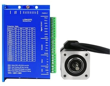 HHB8WL Nema17 Closed Loop Stepper Motor 0.48-0.72Nm with Closed Loop Stepper Driver DC24-50V 6A(Nema17 0.48Nm)