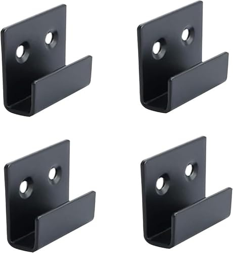 4 x Keramikfliesen-Display-Haken, 15 mm, Edelstahl, J-Haken, Hängehalterung für Wohnzimmer, Küche, Badezimmer