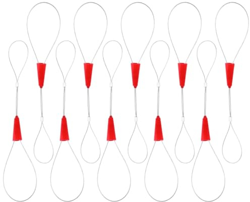 Operitacx 30 Stück Teiliges Kabelzieherset mit Verstellbarem Kabelspanner Universeller Elektriker Drahtführer zum Einziehen von Kabeln durch Wände Geeignet für Fischband und Leerrohre