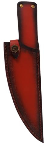 TOYZFRIENDY Funda para Cuchillos de Piel Cubierta Protectora Antideslizante para Cuchillos de Cocina Profesionales Funda Práctica de Chef Protección Segura