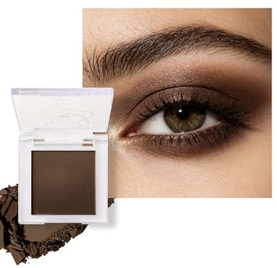 Palette de Fard à Paupière, Crème Marron Ombre a Paupiere Imperméable