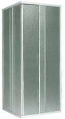 1 PZ BOX DOCCIA AD ANGOLO ESTENSIBILE - 2 ante cm.68/80x180h. NextradeItalia Mod.FERX.FEREDALTW