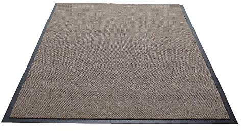Guardian Golden Series Hobnail Indoor Wiper Floor Mat, Vinyl/Polypropylene, 3'x10', Sand