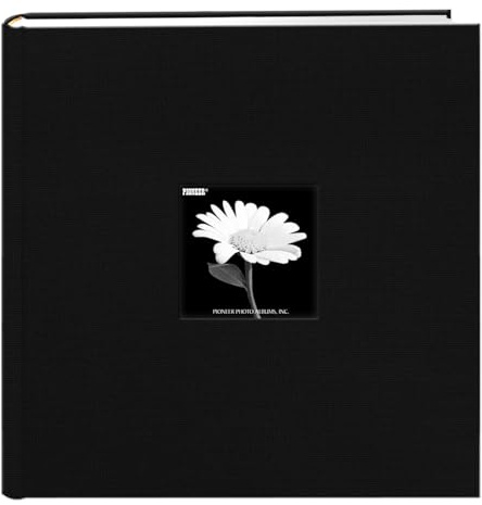 Pioneer Photo Albums DA-500CBF/BK Extra Large Capacity Photo Album, 4 x 6, Black
