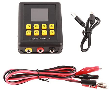 Generatore di Segnali Multifunzione, 4-20m A 2-10V PWM Generatore di Segnali Portatile Regolabile Impulso Rettangolare Sinus Triangular Wave Batteria Integrata