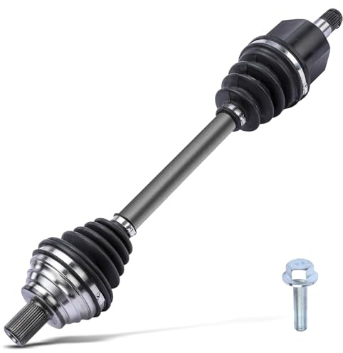 Frankberg Antriebswelle Achswelle Automatikgetriebe Vorderachse Links | Kompatibel mit A3 8P1 Altea 5P1 Leon 1P1 Toledo III 5P2 O.c.t.a.v.i.a II 1Z3 Replace# 1K0407271BD