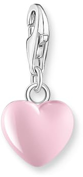 THOMAS SABO Damen Charm-Anhänger Herz Flügel Charm Club 925 Sterling Silber 0613-001-12
