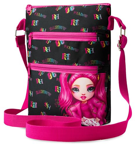 Rainbow High Crossbody Wasserdichte Umhängetasche für Mädchen & Teenager - Kleine Geschenke