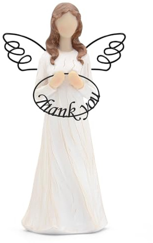 Vofstand Engel Figur Dankeschön Geschenke Für Frauen, Schutzengel Statue Dankeschön Geschenk Für Erzieherin, Kollegen, Oma, Geburtstags, Geschenke zum Muttertag, Guardian Engelfiguren Home Dekoratives