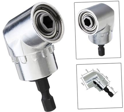 Uonlytech 105grado Cacciavite Elettrico Gradi Lotto Di Cacciaviti Angolo Corto Gambo Di Prolunga Per Trapano Ad Angolo Retto Lotto Di Piegatura Prolunga Per Trapano