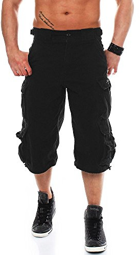 Jet Lag Cargo Herren Shorts 007 B Cargoshort schwarz - 3XL