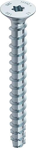 MULTI-MONTI-plus Betonschraube blau verzinkt Senkkopf mit TX 12,0x120 - 25 Stück