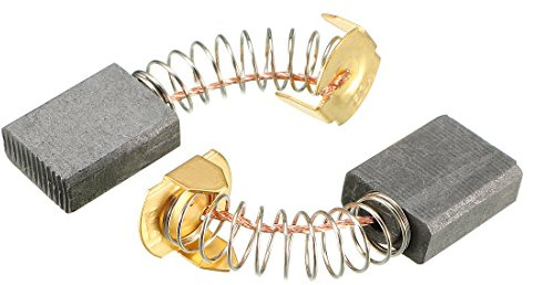 sourcing map 2uds Carbono Escobilla 16mmx13mmx6mm para Eléctrico Motor | Taladro, Circular Sierra, Corte Máquina, Repuesto Reparación Pieza