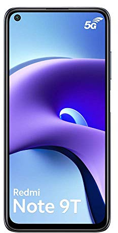Xiaomi Redmi Note 9T – Smartphone 64 GB, 4 GB RAM, Dual SIM, nattfall svart